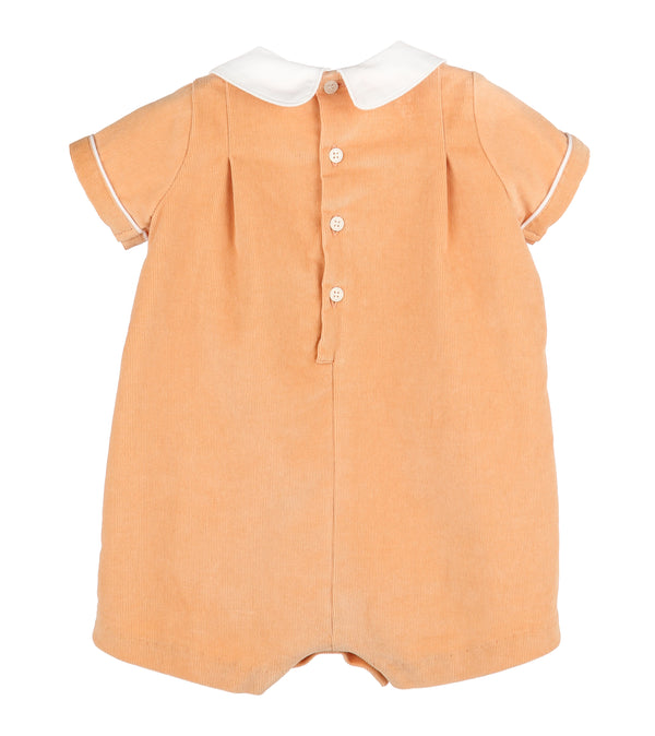Pumpkin Patch Romper- Orange