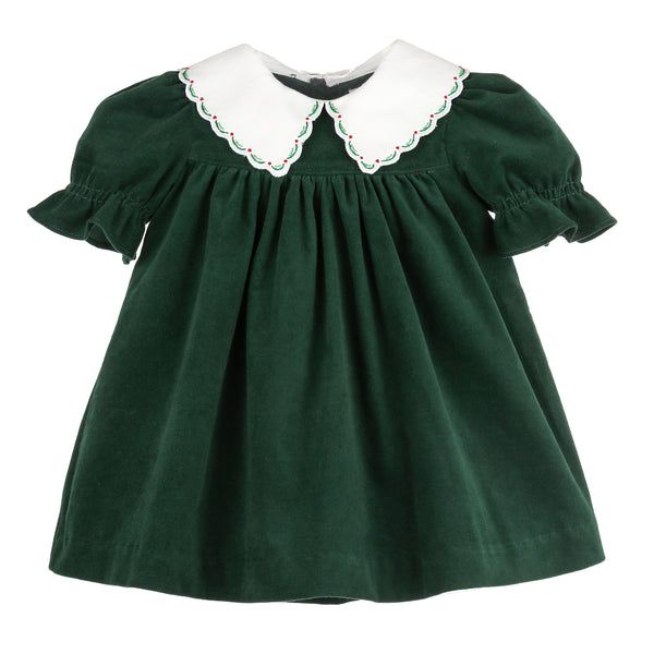 Good Tidings Miller Dress- Green