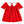 Good Tidings Miller Dress- Red