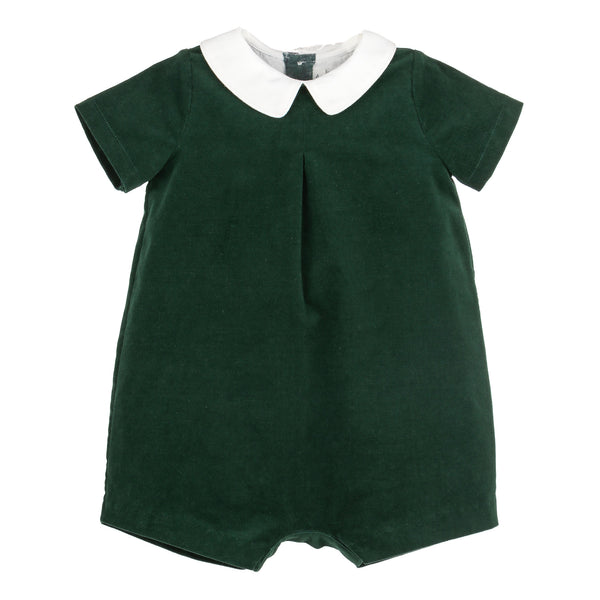 Good Tidings Romper- Green