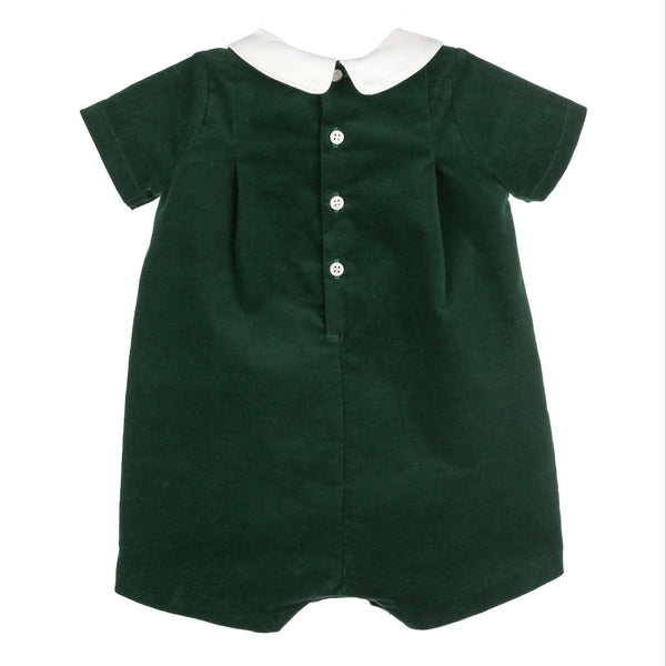 Good Tidings Romper- Green