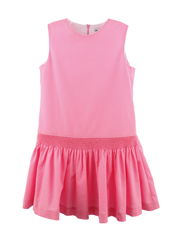 pink smock dress Fil a Fil Smock Dress- Pink 6