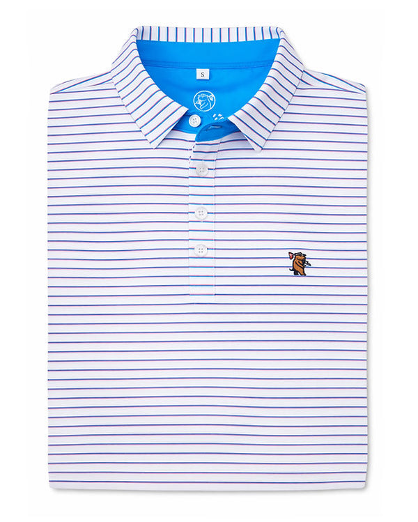 Youth Range Polo- Pink/Blue