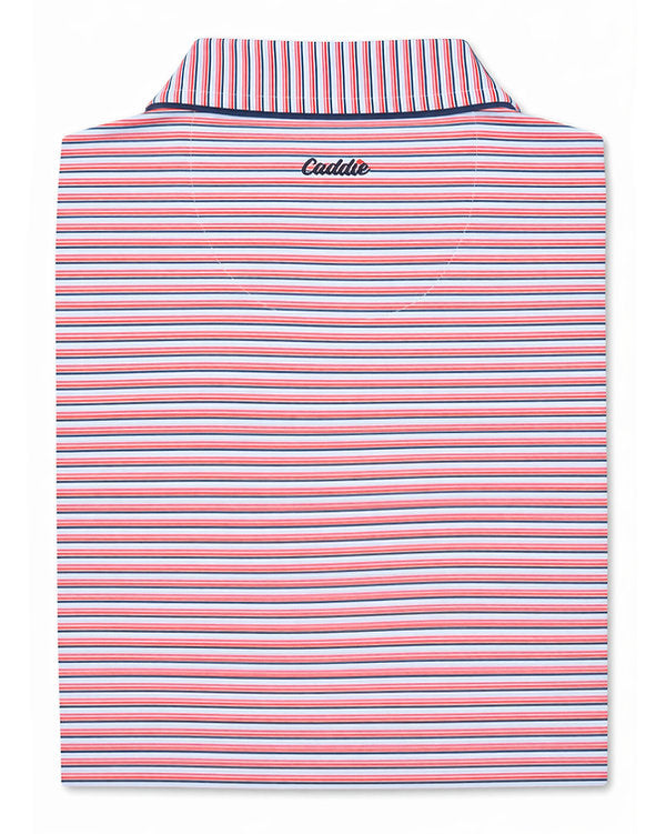 Youth Independence Polo- Red/White/Blue