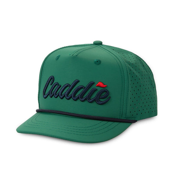 Youth Caddie Performance Rope Hat- Green/Navy