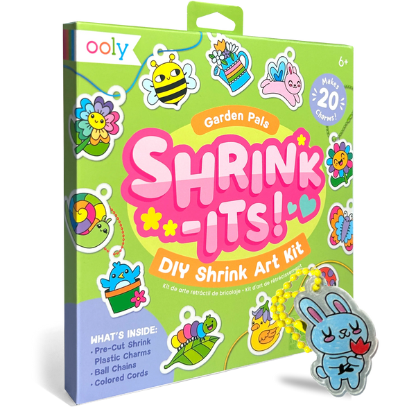 Shrink-Its! DIY Shrink Art Kit- Garden Pals