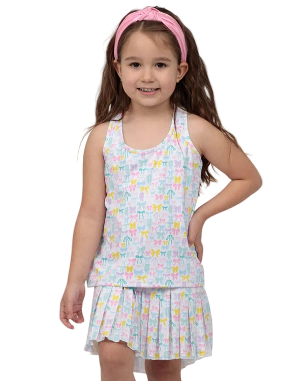 Pastel Bows Printed Tank