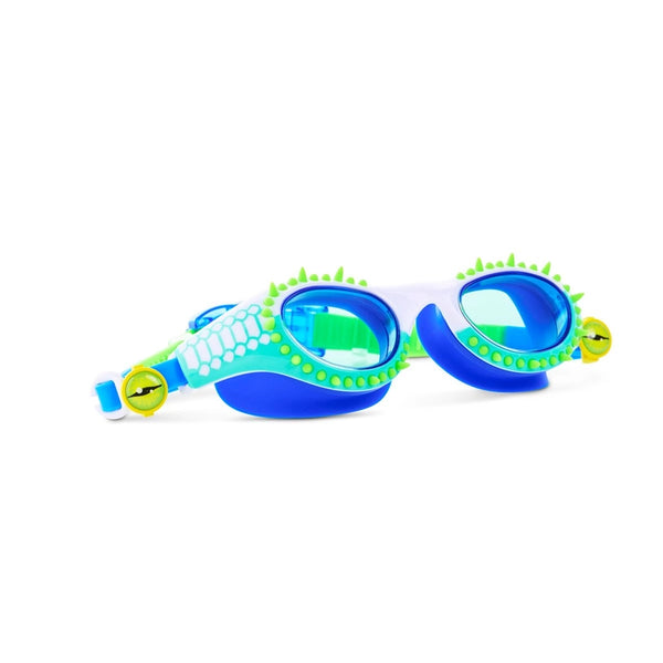 Jurassic Dive Swim Goggles– Seafoam Spike