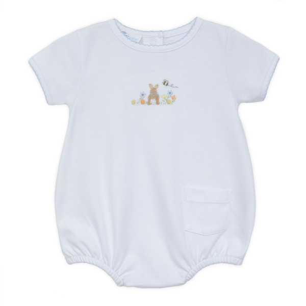 Bunny's Basket Bubble- Light Blue
