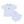 Mini Mallard Embroidered Diaper Cover Set- Light Blue