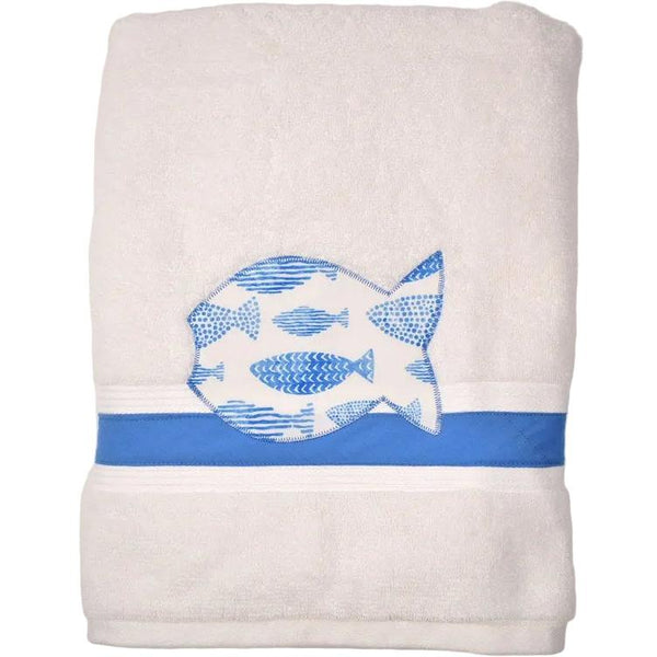 Towel- Blue Fish