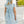 Blue Ditsy Floral Dress