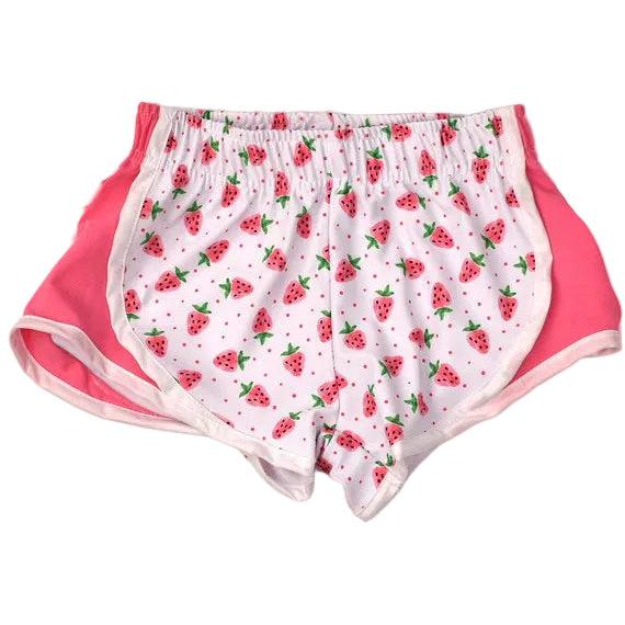 Strawberry Shorts- (Hot Pink Sides)