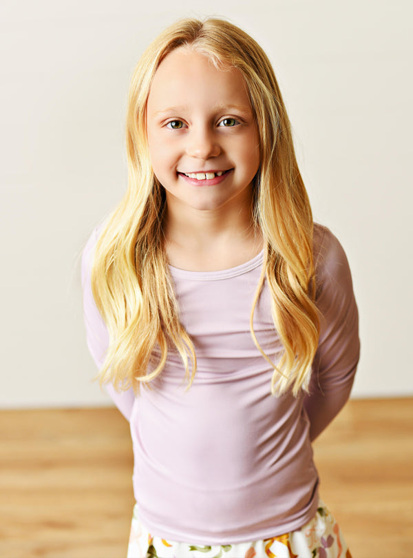 Mauve L/S Top