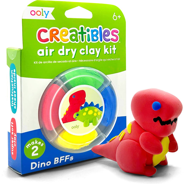 Air Dry Clay BFFs Kit- Dino. Pals (Set of 4 Color)