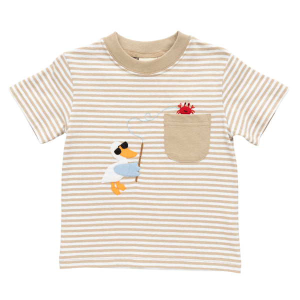 Fishing Pelican Pocket Shirt