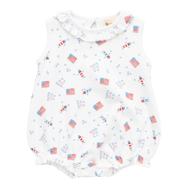 Red, White & Boom Ruffle Bubble