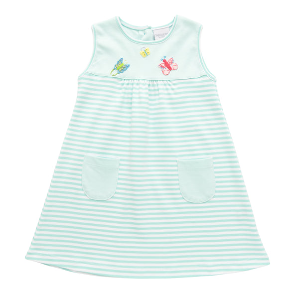 Butterfly Trio Pocket Dress