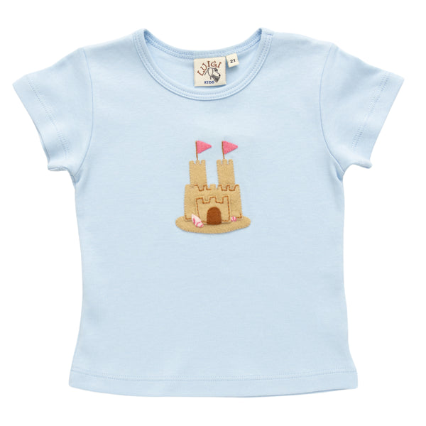 Sandcastle and Seashells Top