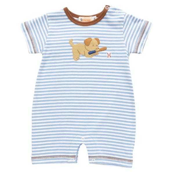Batter Up Pup Romper