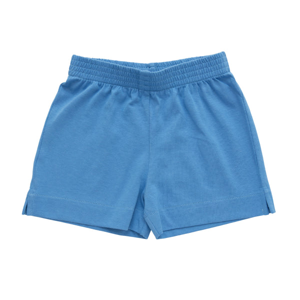 Medium Blue Jersey Shorts
