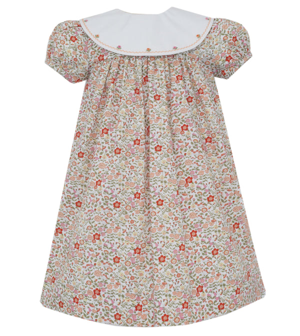 Orange Liberty Print Float Dress