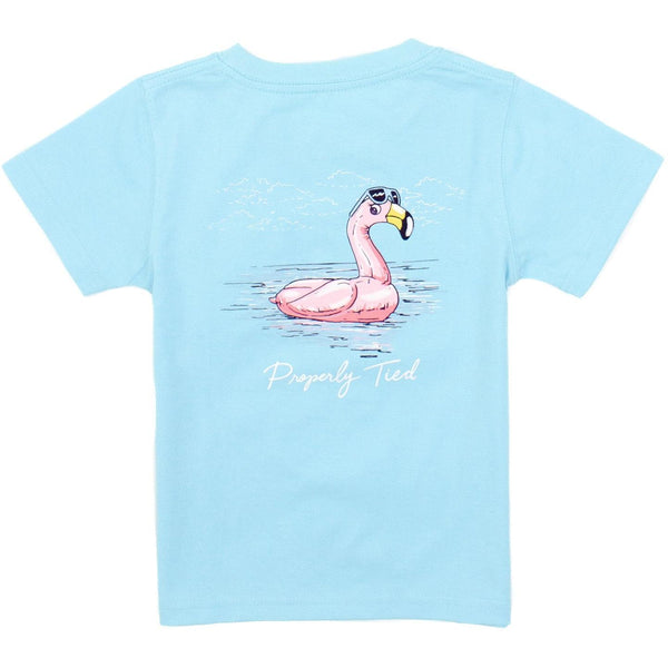 Flamingo Float- Aqua (Women's)