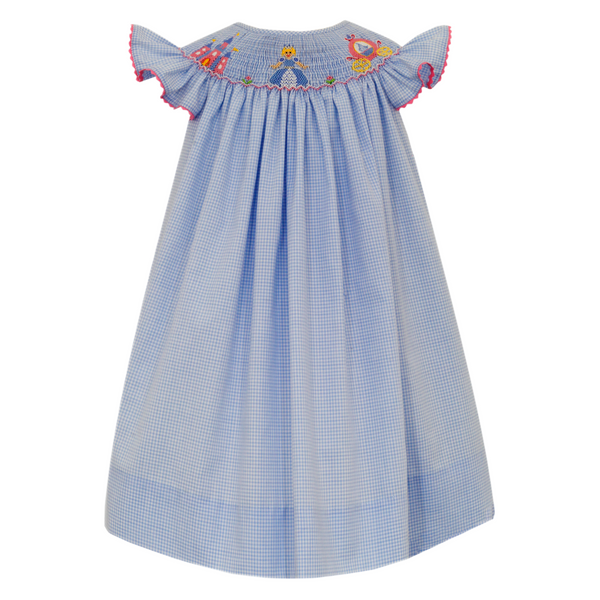 Cinderella Dress- Blue Gingham