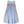 Princess Dress w/ Side Bows- Blue Gingham
