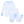 Little Golfer Pajamas- Light Blue