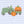 Pumpkin Tractor Applique Bubble