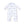 Baby Golf Carts Polo Romper- Blue/White