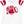 Shimmer Ruffle Sequin Cheer Top- Crimson