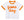 Tinsel Game Day Ringer Boxy T- Orange