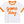 Tinsel Game Day Ringer Boxy T- Orange