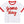 Tinsel Game Day Ringer Boxy T- Red