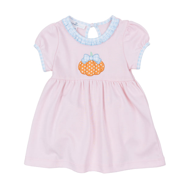 Bowtique Pumpkin Applique Dess
