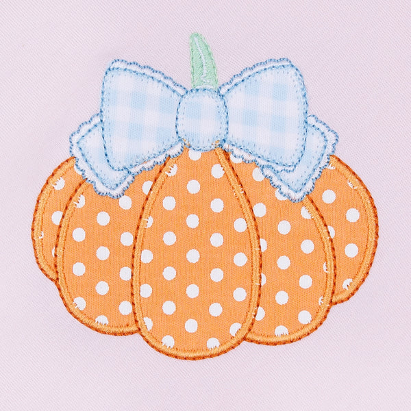 Bowtique Pumpkin Applique Dess