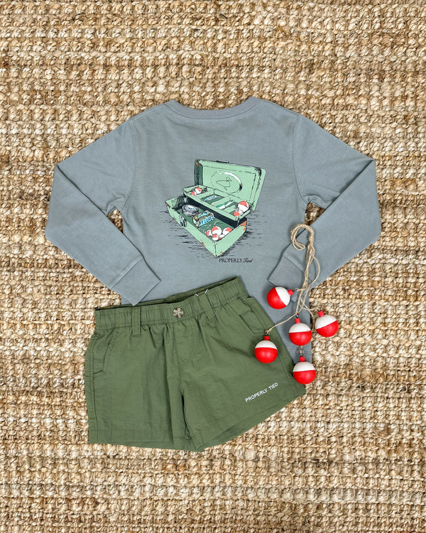 Tackle Box LS- Battleship Grey