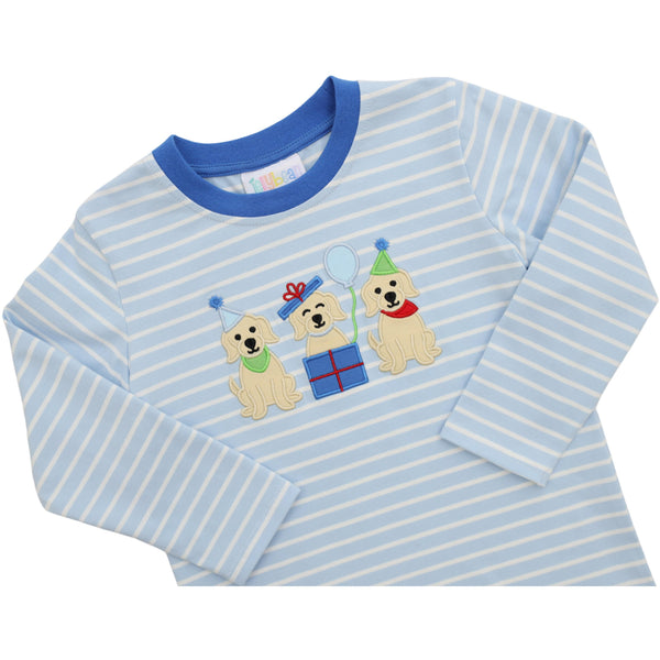 Puppy Party Pants Set
