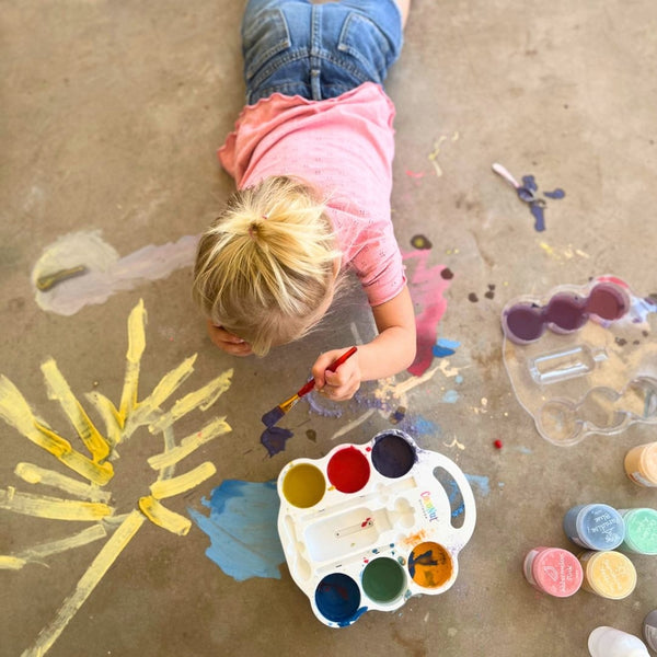 DIY Sidewalk Chalk Paint