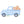 Pumpkin Patch Fun Emb Diaper Cover Set- Light Blue