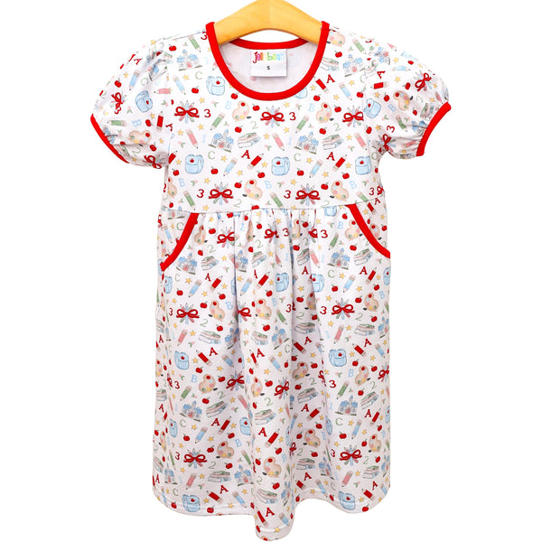 Easy As ABC Pocket Dress