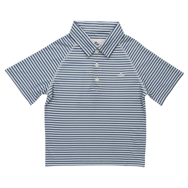 Polo SS- Navy/Powder