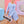 Lisle Dress- Periwinkle Velour