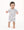 Watercolor Blue Whales Polo Romper