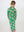 Green Santa Joy L/S Button Up Pajama Set