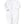 Kissy Dots Print Footie- White/Lt. Blue