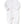 Kissy Dots Print Footie- White/Pink