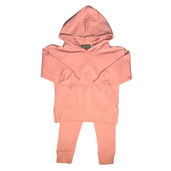 Hoodie Legging Set- Pink